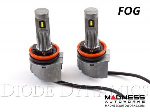 FIAT 500 LED Fog Light Kit - H11 - SLF - Yellow - Pair
